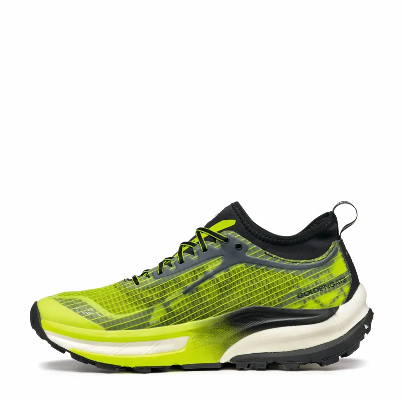 Scarpa Golden Gate ATR Men's Trail Running Shoe in Acid Lime/Black-3